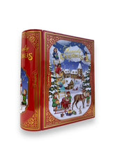 Charger l'image dans la galerie, Livre de Noël en métal "Les Lutins Préparent le Traineau" 1P