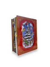 Charger l'image dans la galerie, Livre de Noël en métal "Les Lutins Préparent le Traineau" 1P