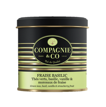 Charger l'image dans la galerie, Coffret Herbier Fraise Basilic & Thé Vert Menthe 250g