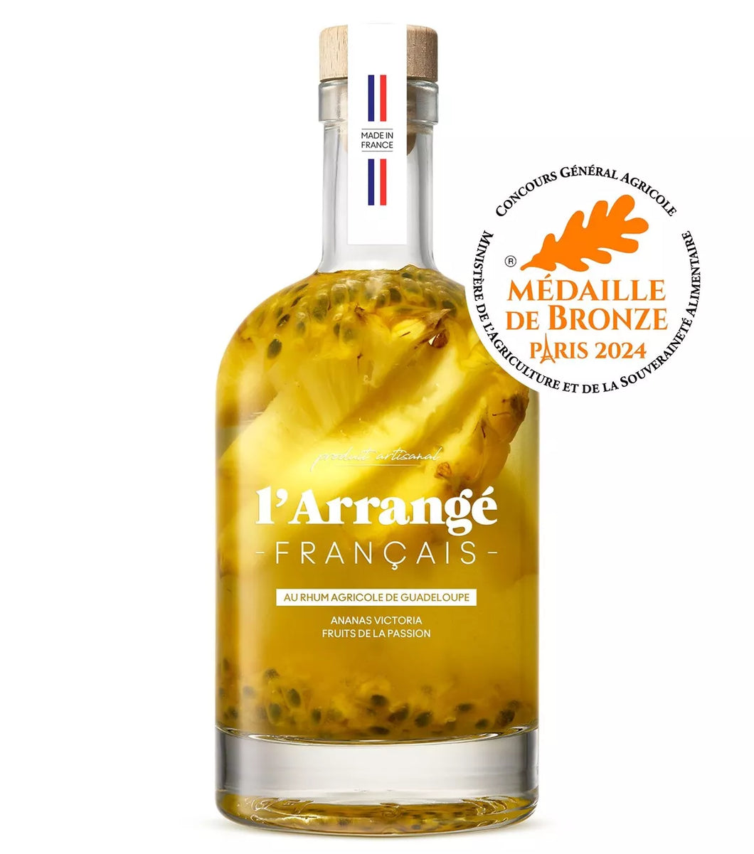 Rhum arrangé artisanal Ananas - Fruit de la Passion