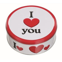 Charger l'image dans la galerie, Boite de biscuits métal d'Amour 150g
