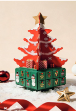 Charger l'image dans la galerie, Calendrier de l'Avent Grands Sapin en bois à garnir 1P

