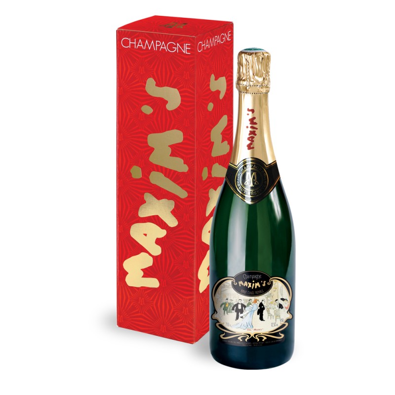 Bouteille de Champagne Originale MAXIM'S