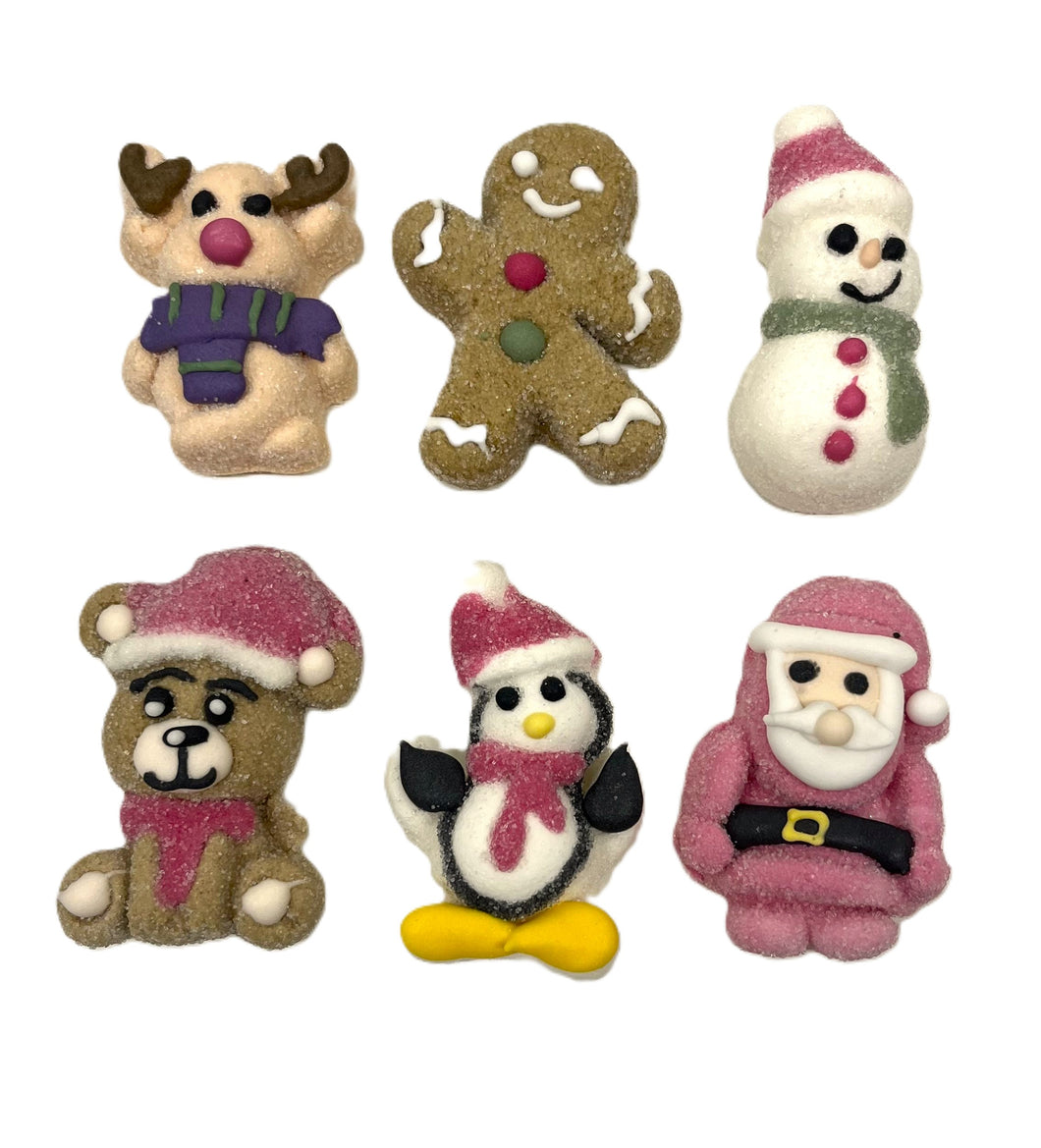 Personnage de Noël en Guimauve 1P