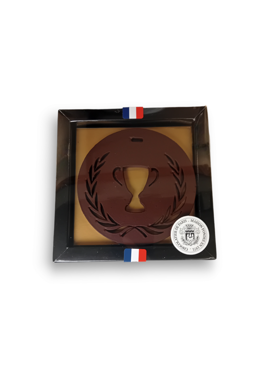 Médaille en Chocolat noir 1P