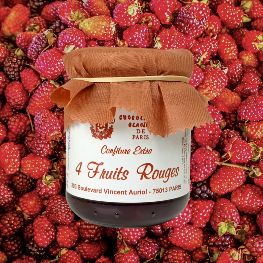 Confiture Extra 4 Fruits Rouges 250g