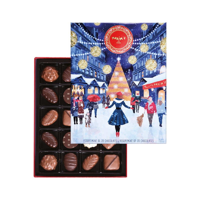 Coffret 20 Chocolats MAXIM'S 200g