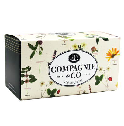 Coffret Herbier Fraise Basilic & Thé Vert Menthe 250g