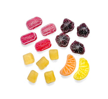 Charger l&#39;image dans la galerie, Assortiment de bonbons anciens 290g (violette, coquelicot, quartiers orange et citrons, bergamote)
