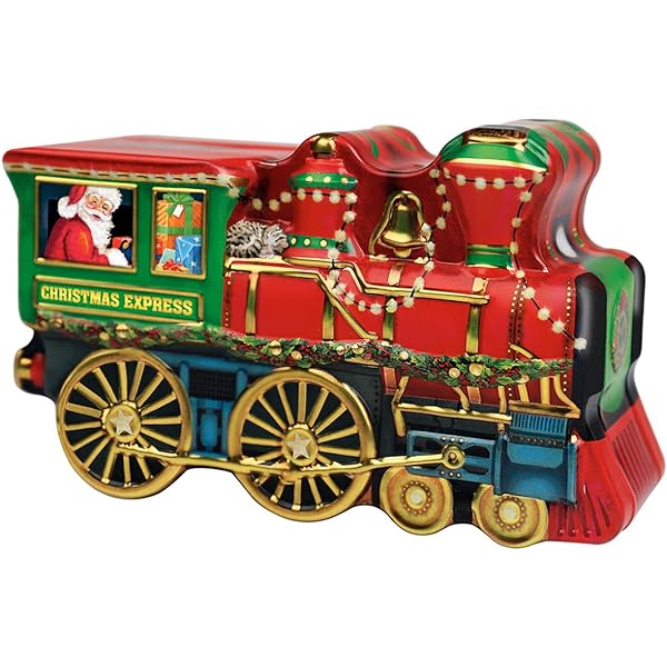 Train de Noël en métal 123g