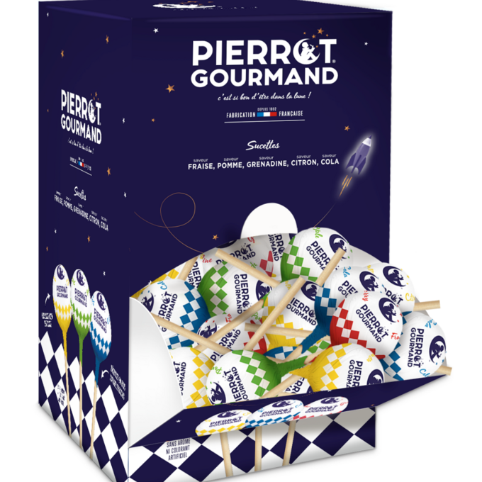 Sucettes Pierrot Gourmand